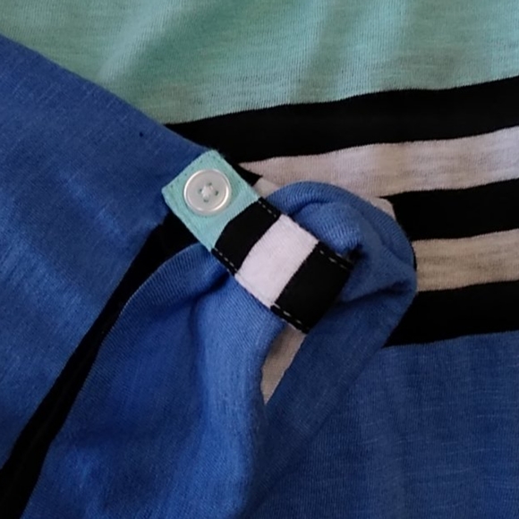 Motherhood Maternity Long Tie-Back Top - Picture 6 of 6